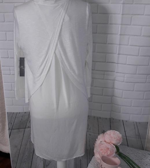 NWT Melissa McCarthy white tunic - Picture 2 of 8